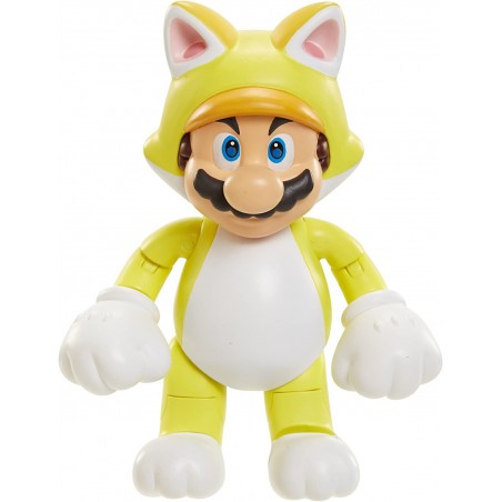 Figurine Super Mario chat avec clochette