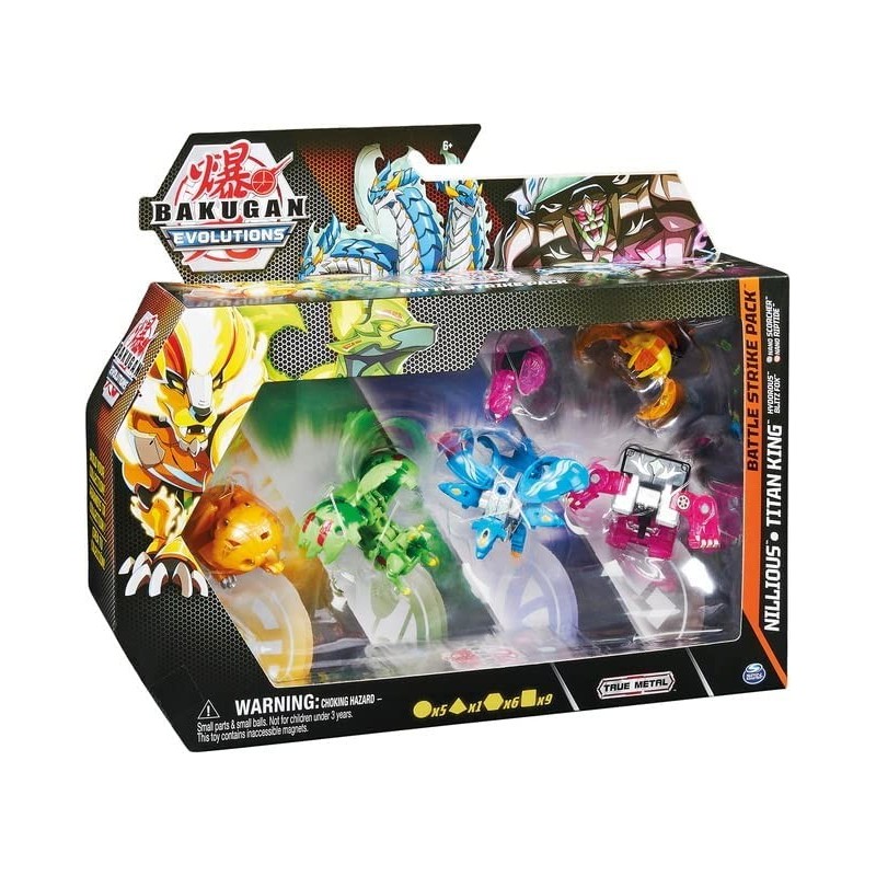 Coffret Bakugan battle strike saison 4