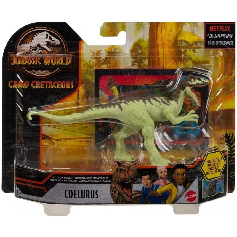 Jurassic World - Coffret Figurine et dinosaures