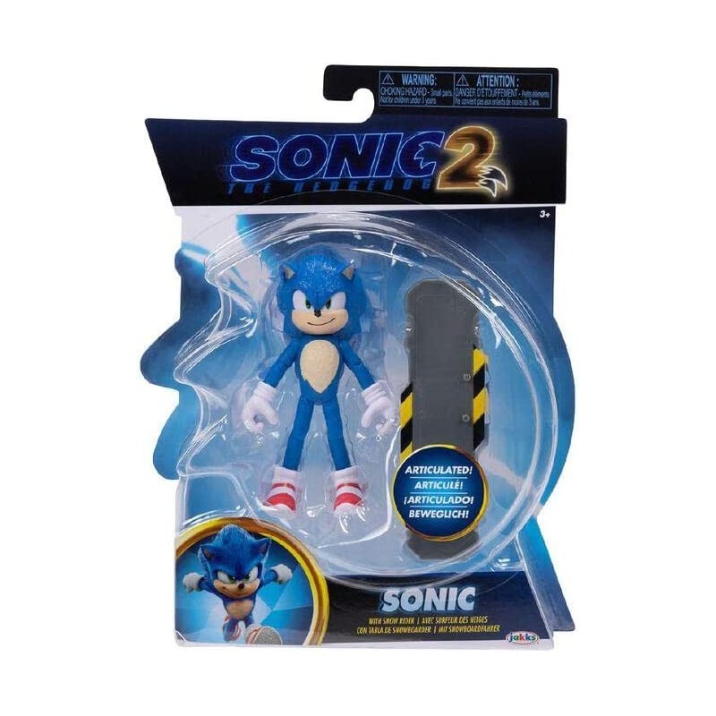 Figurine Sonic avec surf