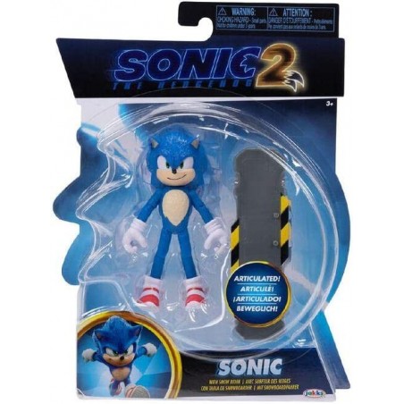 Figurine Sonic avec surf