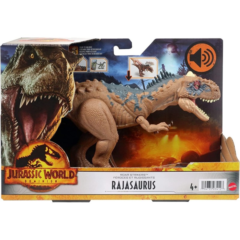 Jurassic World Figurine articulée et sonore de Rajasaurus