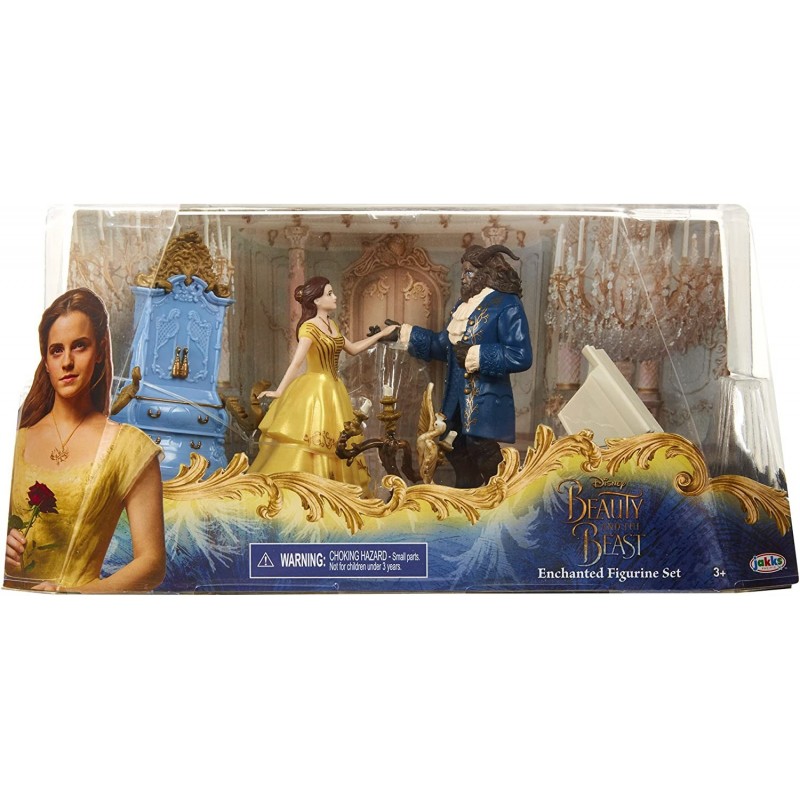 Set de figurine de collection du film La Belle et la Bête