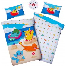 Housse de couette Pokemon à la plage réversible