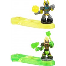 Akedo- Légendes Powerstorm Coffret Duel 2 Figurines Miniatures 2 manettes de Combat  Split Strike