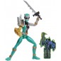 Power Rangers Dino Fury, Ranger Vert avec Manche Sprint, Figurine de 15 cm avec clé Dino Fury et Sabre Chromafury