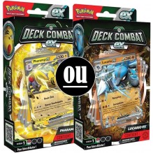 Pokemon Deck Combat ex : Lucario Ex ou Pharamp ex Modèle aléatoire