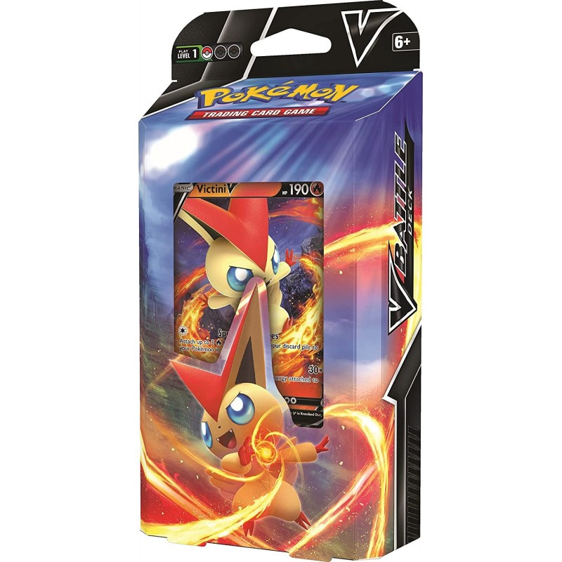 Pokémon – Deck de Combat Victini V/Gardevoir V (aléatoire)