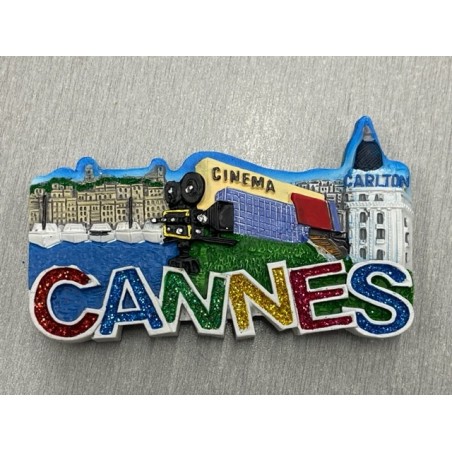 Magnet résine Cannes Carlton