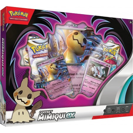 Coffret carte pokémon Mimiqui-ex