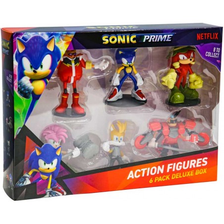 Coffret  6 Figurines Sonic