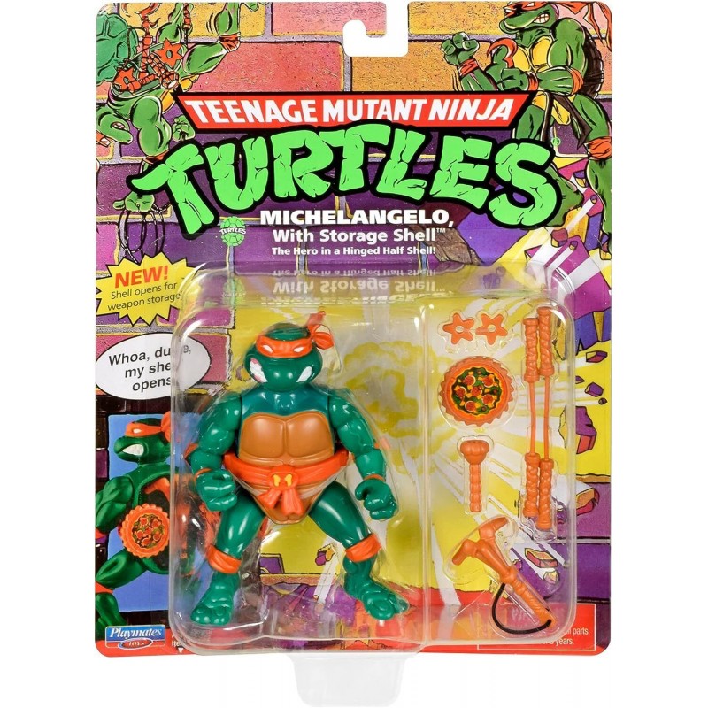 Figurine articulée Les Tortues Ninja Mutant Mayhem - Michelangelo