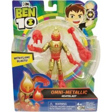 Figurine Ben 10 Omni-metallic Heatblast