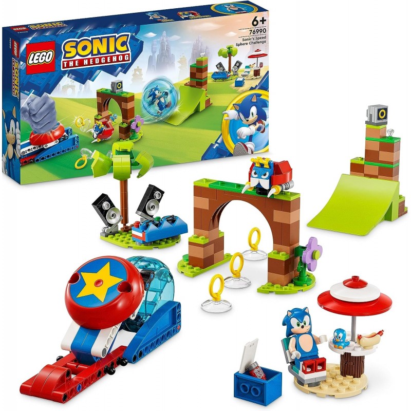 Lego Sonic The Hedgehog Sonic et Le Défi de la Sphère de Vitesse 76990