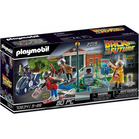 Playmobil 70634 Back Future Partie II Course Hoverboard- Back to The Futur- Retour vers Le Futur- Course Hoverboard