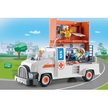 Playmobil 70913 Duck on Call - Ambulance - Duck on Call- Duck on Call- l'incroyable équipe playmoville