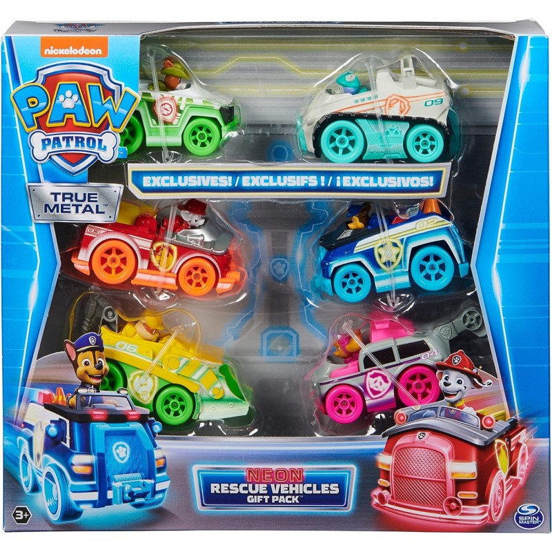 PAW Patrol LA PAT' PATROUILLE - PACK CAMION DE POMPIERS TRUE METAL - Pack  Camion de