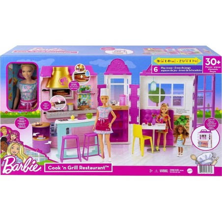 Barbie-La Chambre de Barbie-Coffret poupée, meubles et accessoires 