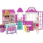 Barbie Mobilier coffret Restaurant avec une poupée incluse, plus de 30 accessoires