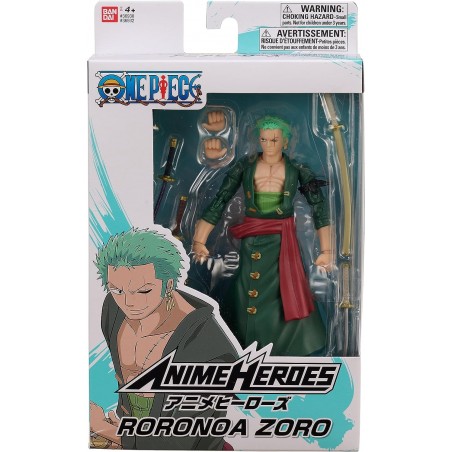 One Piece - Figurine Anime heroes 17 cm - Roronoa Zoro