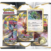 Pokémon - Coffret 3 Boosters - Épée et Bouclier 2 Clash des Rebelles - Rayquaza