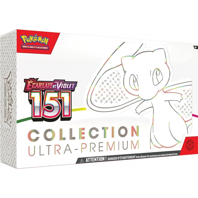 Pokémon - Coffret - EV3.5 Ecarlate et Violet - 151 - Collection Ultra Premium : Mew