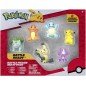 Bandai - Pokémon - Pack de 6 figurines - Vague 3 - Pikachu, Carapuce, Salamèche, Bulbizare, Mimiqui,Toxizap
