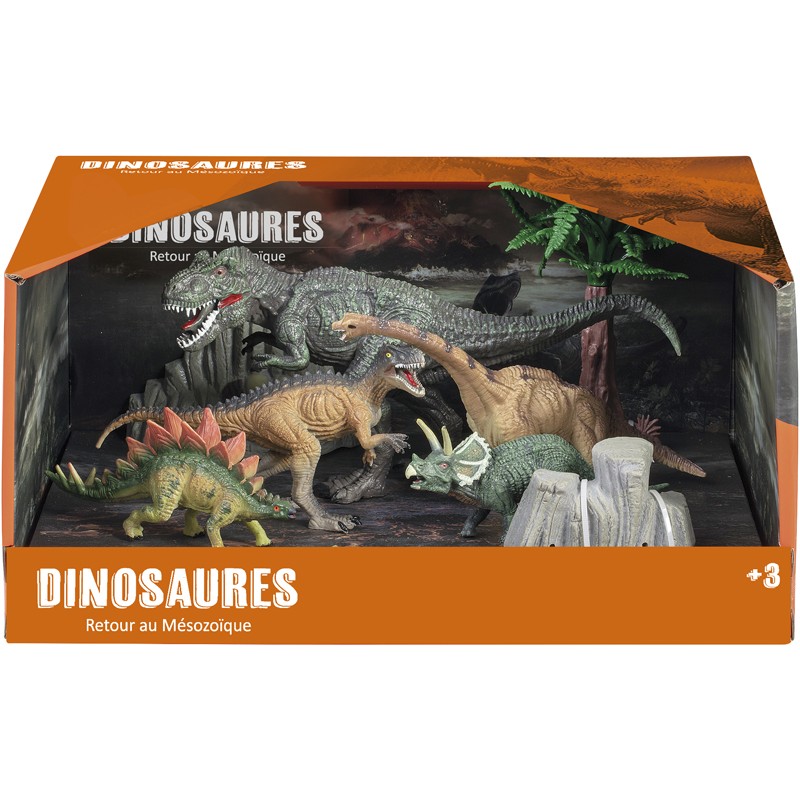 Coffret Dinosaures retour au Mésozoique Coffret Dinosaures retour au Mésozoique