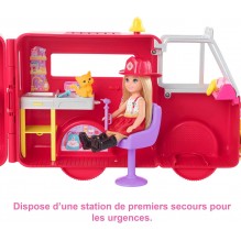 Barbie camion de pompiers de Chelsea