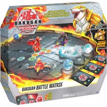 BAKUGAN GEOGAN RISING - ARENE DE COMBAT BATTLE MATRIX SAISON 3 - Jeu de plateau Bakugan avec 1 Bakugan Exclusif à Collectionner