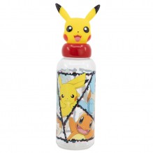 Bouteille Pokémon pikachu en 3D