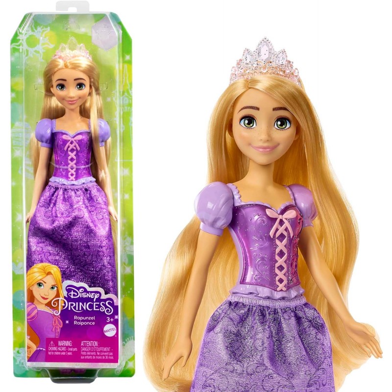 Disney princess - poupee raiponce 29 cm, poupees