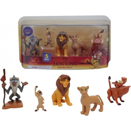 Coffret de 5 figurines le roi Lion