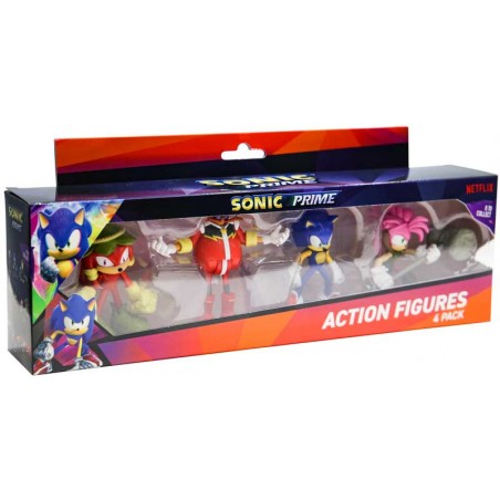 Coffret 4 figurines Sonic prime