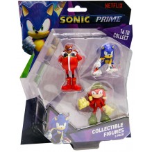 Pack de 3 figurines Sonic prime