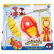 Véhicule, Figurine et accessoire Spidey et ses amis bolide Iron Man