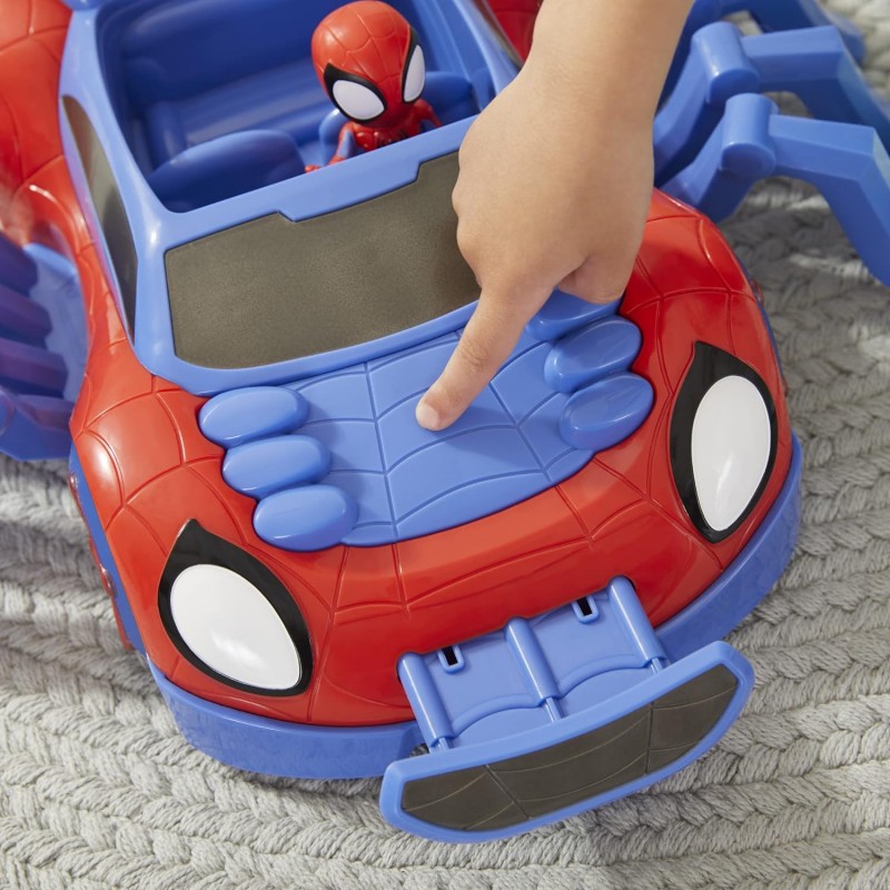 Figurine Spidey avec Arachno-bolide - MARVEL - pour enfants à partir de 3  ans