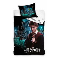 Housse de couette Harry Potter chateau avec taie 65x65 cm