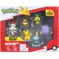 Bandai - Pokémon - Pack de 6 Figurines - Vague 2 - Pikachu, Ouistempo, Larméléon, Flambino, Evoli, Métamorph