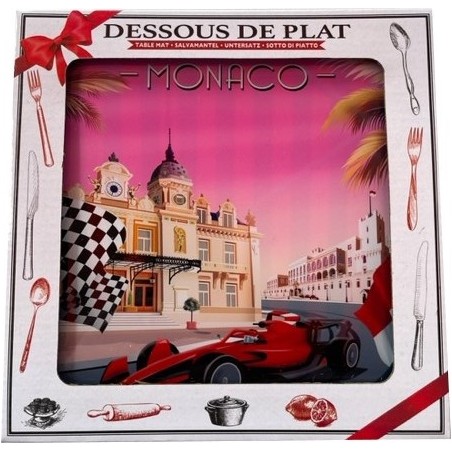 Dessous de plat Monaco vintage 20 x 20 cm
