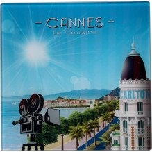 Dessous de plat Cannes la croisette 20 x 20 cm