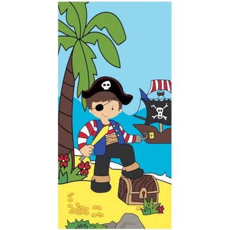 Serviette de plage les pirates