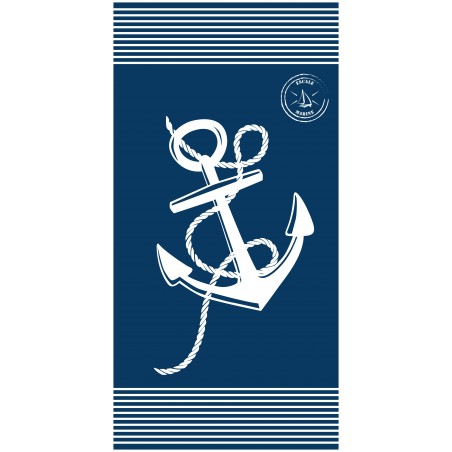 Serviette de plage Ancre Marine