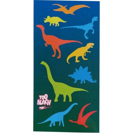 Serviette de plage les dinosaures