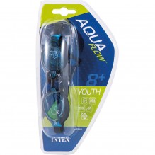 Lunette de natation silicone Intex  Aqua flow -Modèle aléatoire