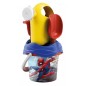 Seau de plage spiderman garni 13 cm