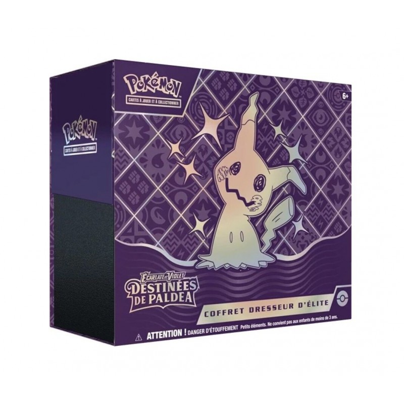 Pokémon - Coffret - EV4.5 Ecarlate et Violet - Destinées de Paldea - Dresseur d'Elite