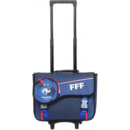 Cartable à roulettes FFF 41 cm