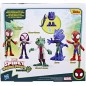 Spidey Pack de 5 Figurines dino et accessoires