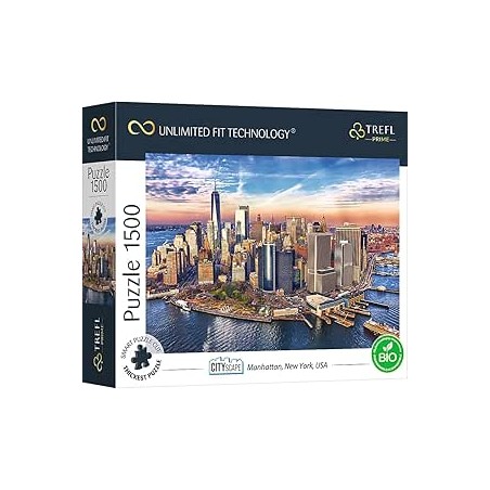 Puzzle 1500 piéces Manhattan,New-york